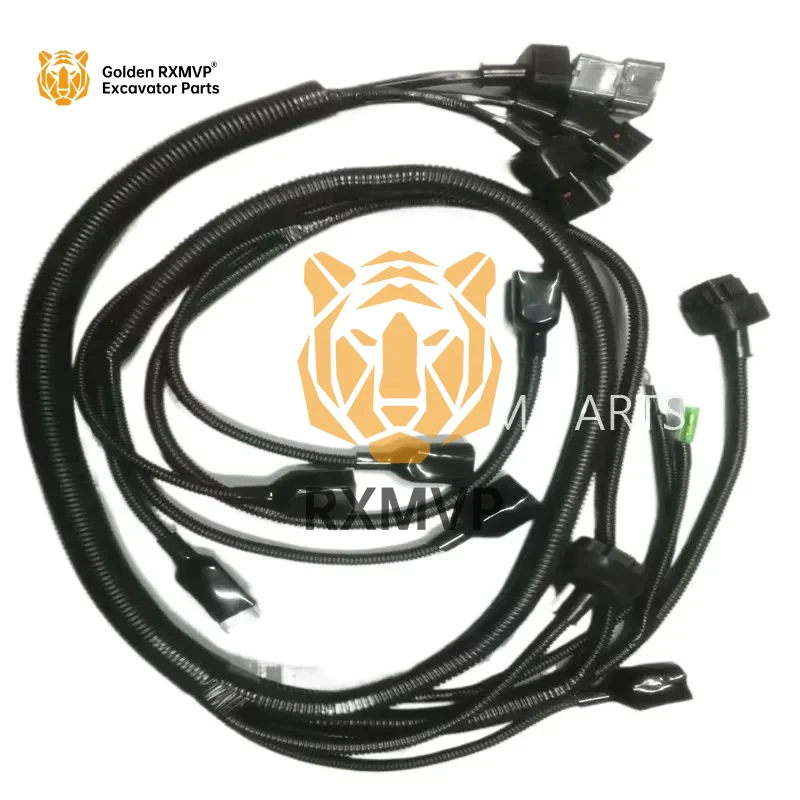 For Excavator Various Engine Harness Fuel Injector Wire Plug Caterpillar Komatsu Hyundai Jcb Hitachi Kobelco RXMVP