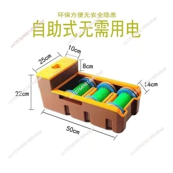 Sole cleaning machine intelligent scrubbing shoe edge slippers free motor shoe shine cover dust removal door mat shoe film