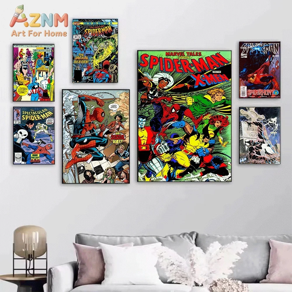 Web Of Spider‑Man Annual Vinta - đánh giá và giá Vintage Fashion Wall Art