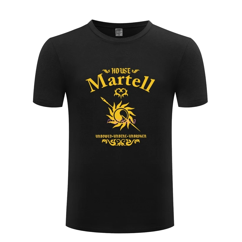 House Martell  Mens Men T Shirt Tshirt  New Short Sleeve O Neck Cotton Casual T-shirt Top Tee