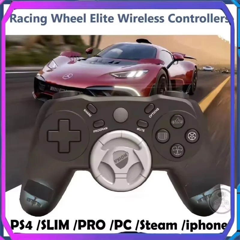 Games Controller Simulation Car Steering Wheel Driving Computer Steam Horizon Ps Switch Racing Competitive Games Controller