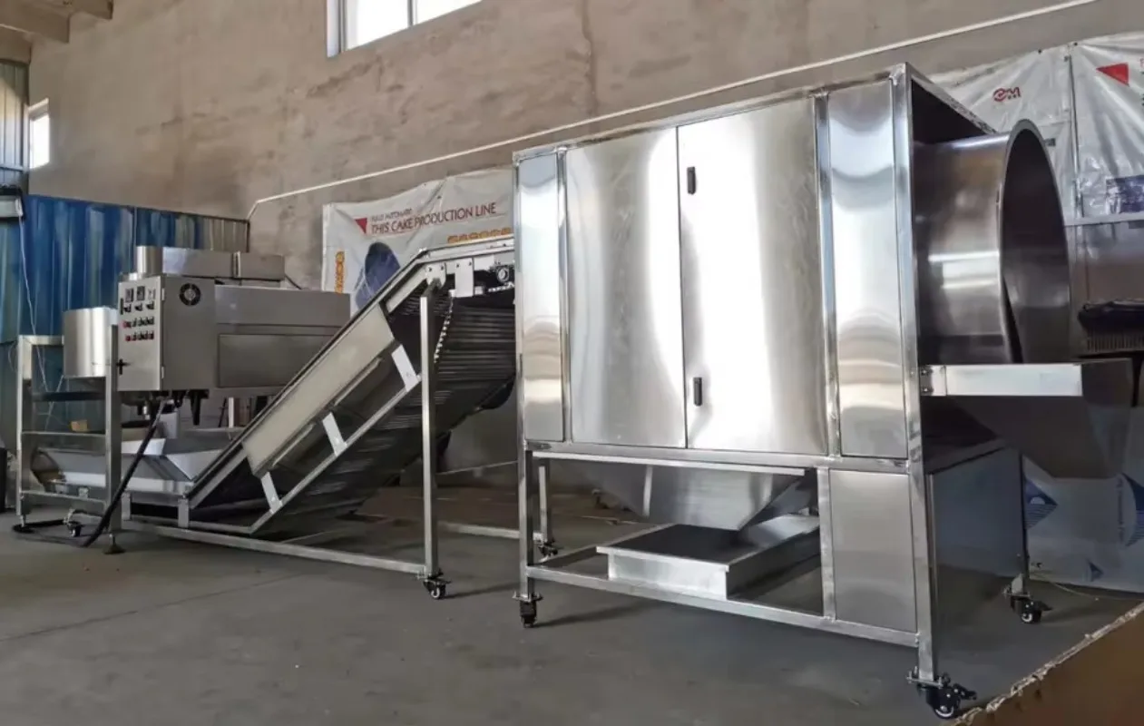 Mushroom Popcorn Production Line Automatic Integrated Weighing Packing Machine Custom
