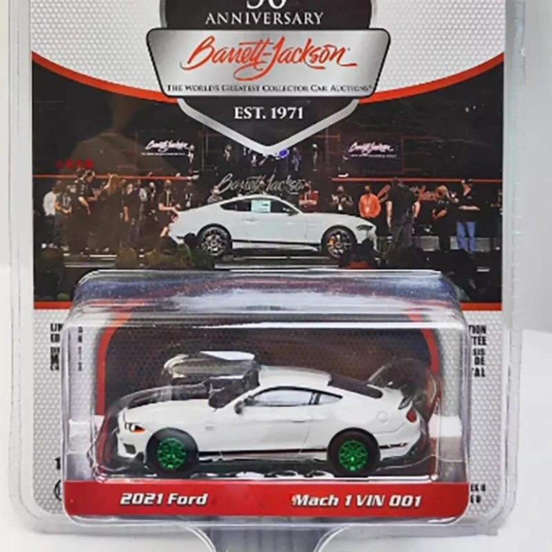 Diecast 1:64 Scale 2021 Ford  Mach1 Alloy Car Model Collection Souvenir Display Ornaments Vehicle Toy