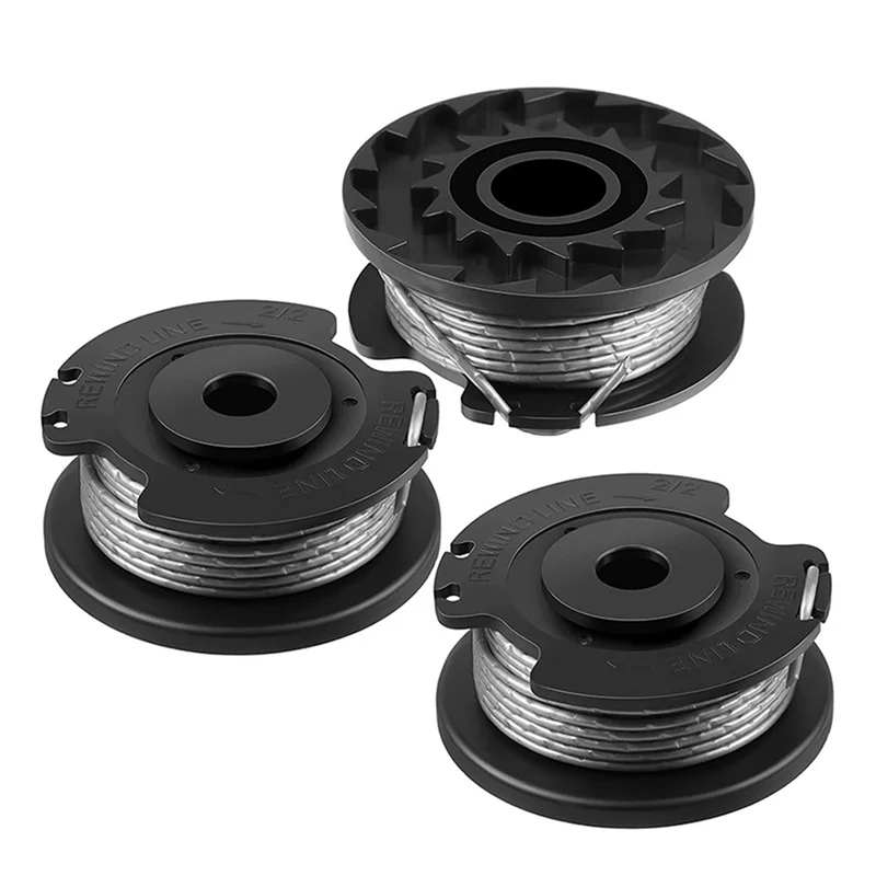 A92P 12 Pack String Trimmer F016800569 Spool Line With F016F04557 Spool Cover For Easy Grass Cut ART 23SL 26SL