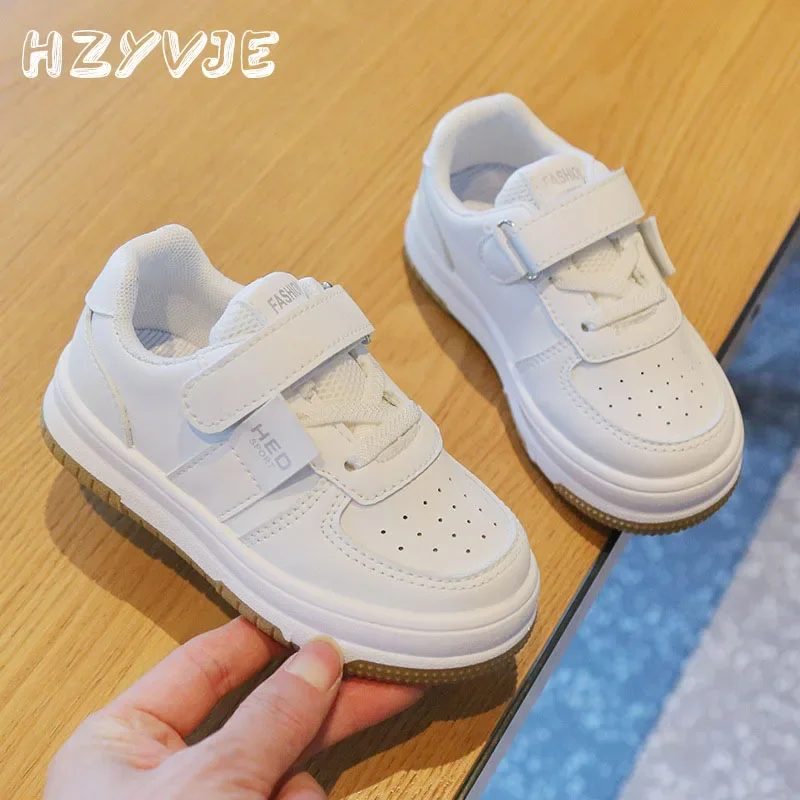 Children\'s Casual Sneakers 2024 New Comfortable Single Shoes Baby Boys Girls Toddler Small White Shoes Tenis Sports Board Shoes