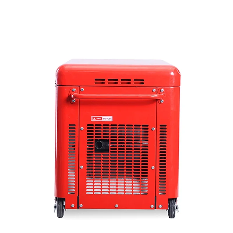 220V 380V Small gasoline diesel generator household portable outdoor power silent 5kw diesel generator