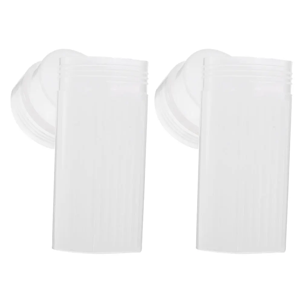 

2pcs Staining Laboratory Slides Plastic Clear Cups Staining Jar For Microscope Microscope Slide Holder Tank Container Solution