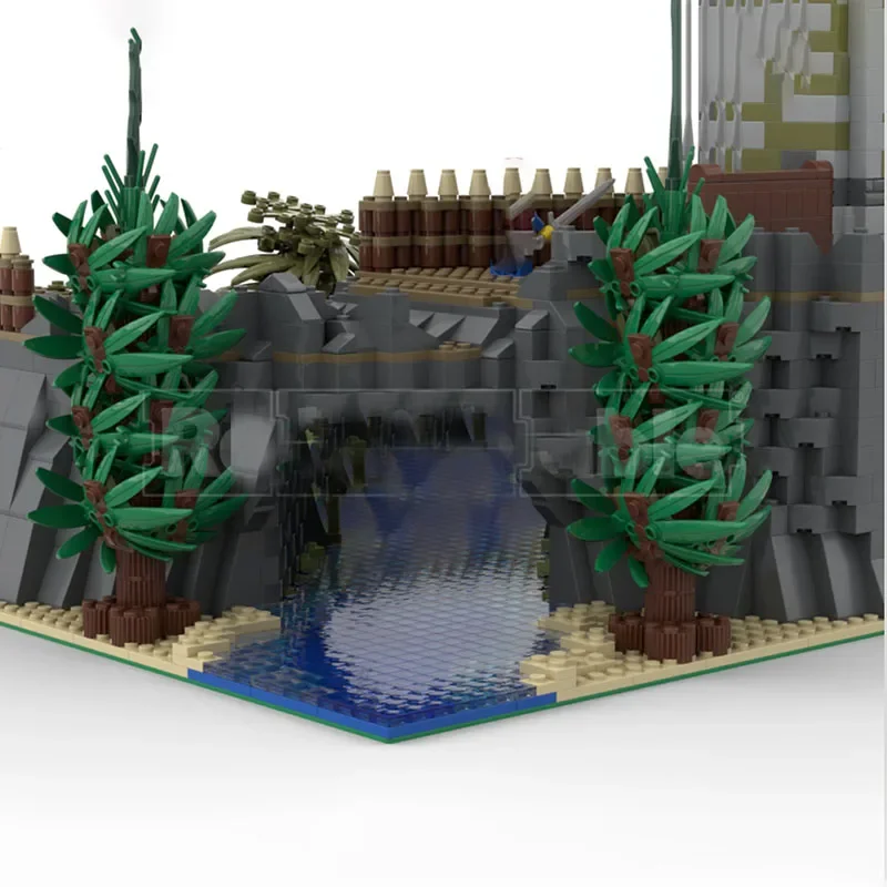 ใหม่ Moc Building Blocks สถาปัตยกรรมยุคกลางรุ่น Watchtower Modular Building Blocks ของขวัญของเล่นเด็ก DIY ชุดประกอบ