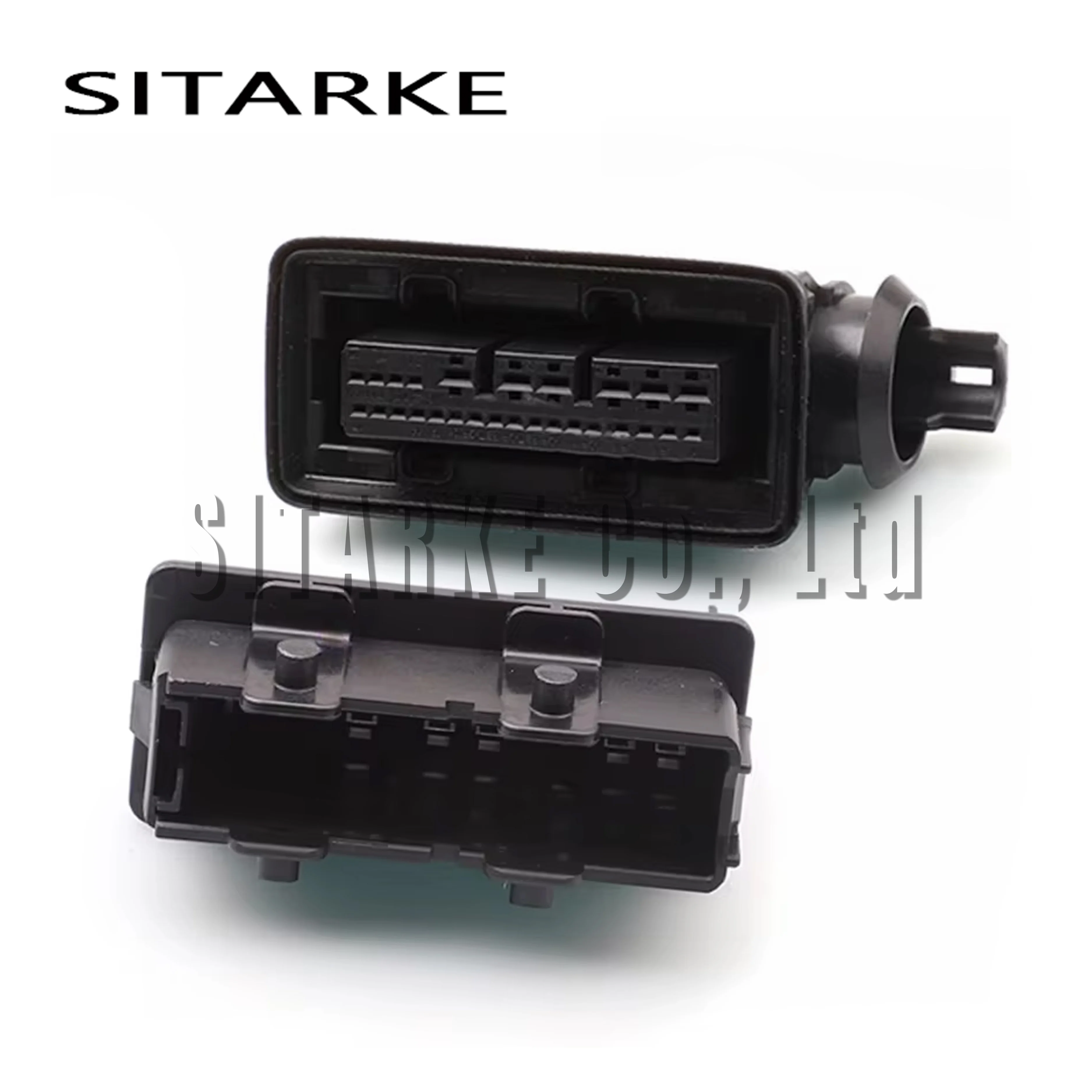 1 Set 27 Pin Automotive Electronic Harness Connector Socket Male Female Car Door Hinge Wire Plug for Audi 8K0972702 8K0972701