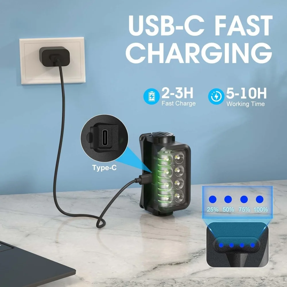 Motion Sensor Rechargeable Headlight Flashlight 8 LED Ultra Bright Headlights Fishing Headlamp Led Forehead Head Lamp Flashlighs