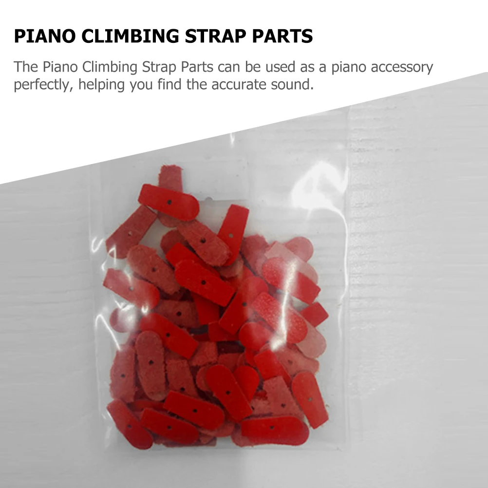 

90 Pcs Piano Climbing Belt Accessories Tuner Tools Piano￼ Tuning Lever Replace Professional Pu Tunning Kit