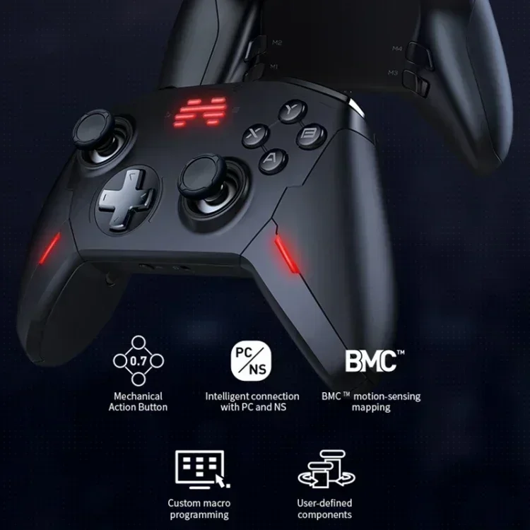 Original BEITONG BTP-T6 Zeus Elite Edition Electric Competition Battle PC Game Wireless Handle Controller with Wireless Receiver