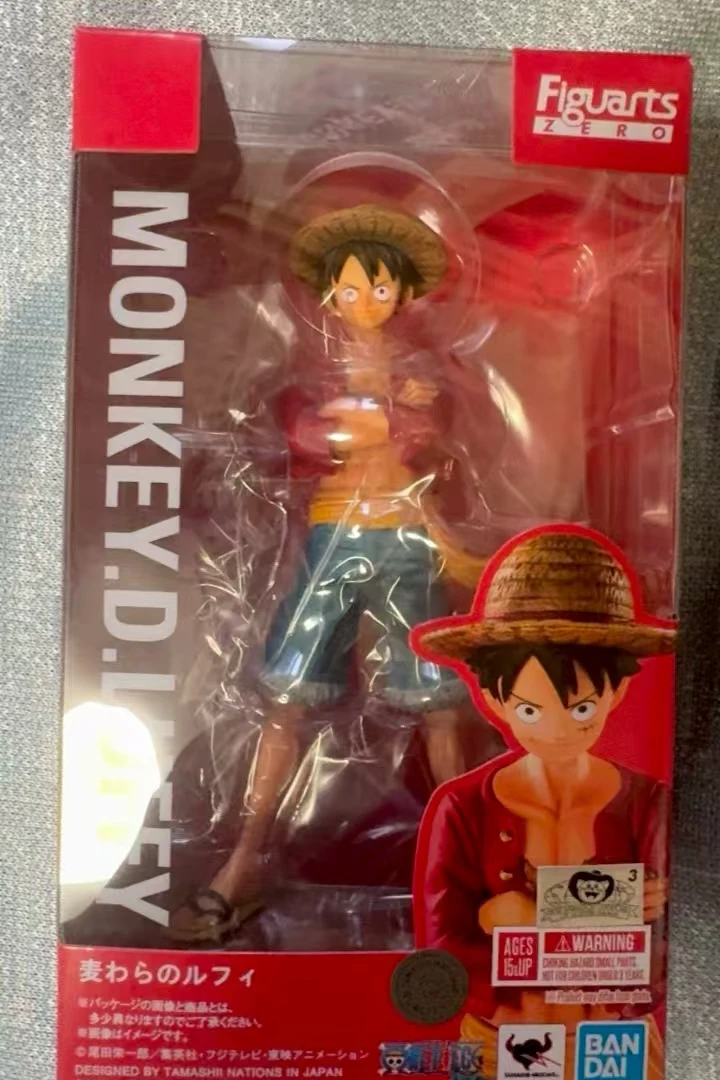 

【Оригинал】BANDAI Figuarts ZERO ONE PIECE Соломенная шляпа Луффи Модель игрушки