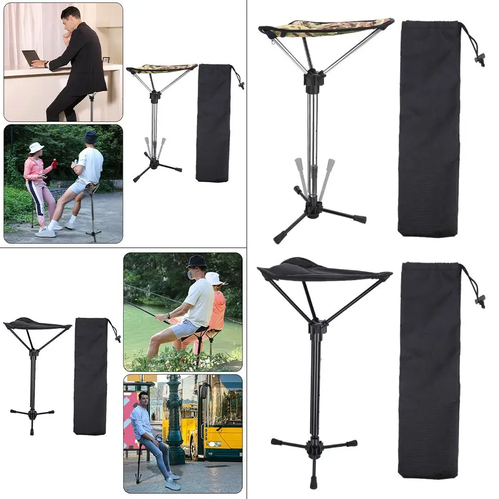 Description Picture 5 of itemOutdoor Tall Slacker Chair Collapsible Camping Stool Fishing Beach Hiking