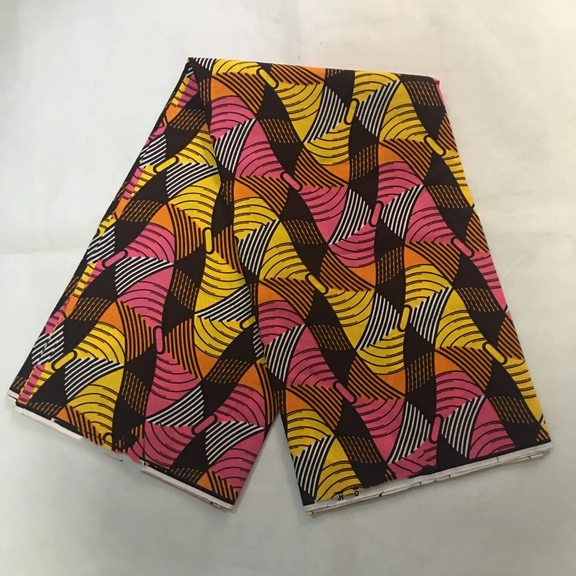 African Real Wax Prints Fabric, Sew Dress Material, Ankara Wax for Tissu Nigeria Women Style, 100% Cotton, Top Soft, 2024