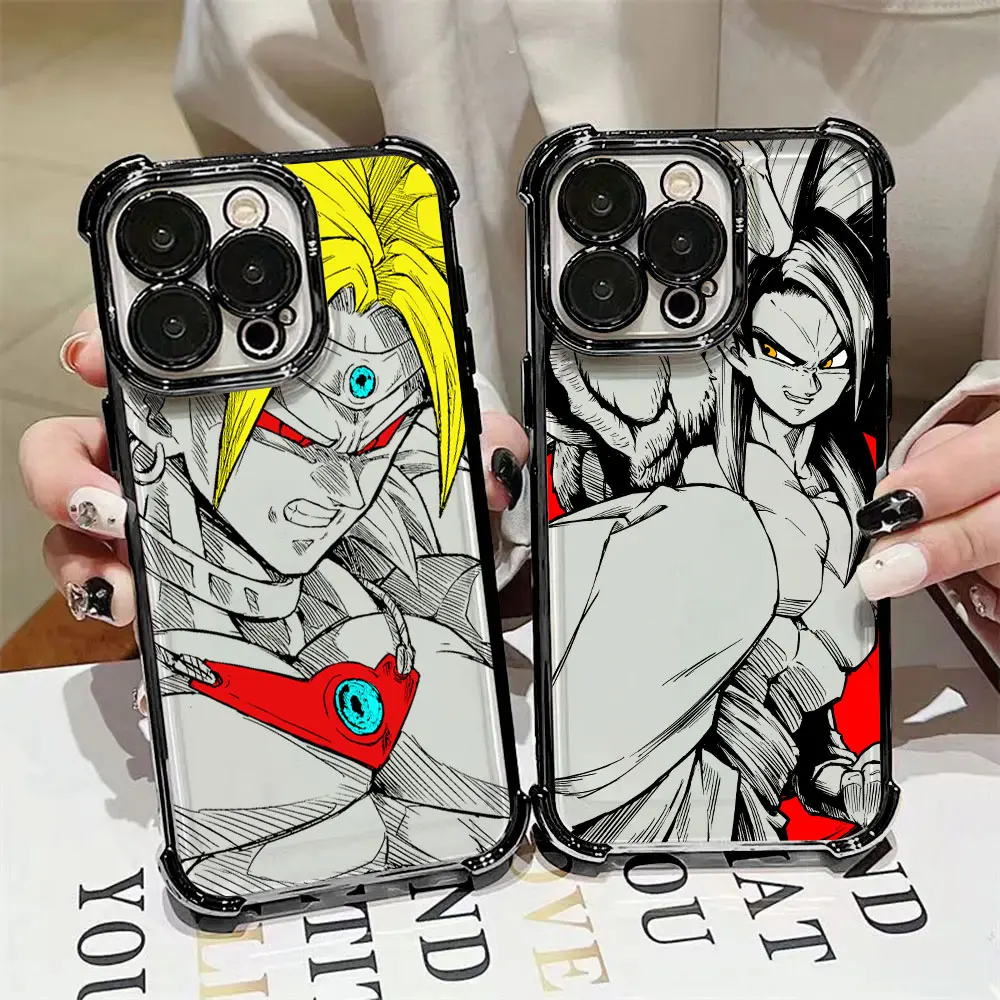 

Phone Case For Xiaomi 15T 14T 13 Pro 15 F8 Ultra Poco X7 F7 Pro 5G X5 X6 F5 M7 Soft Clear Cover Super Saiyans Broly Son Goku DBZ