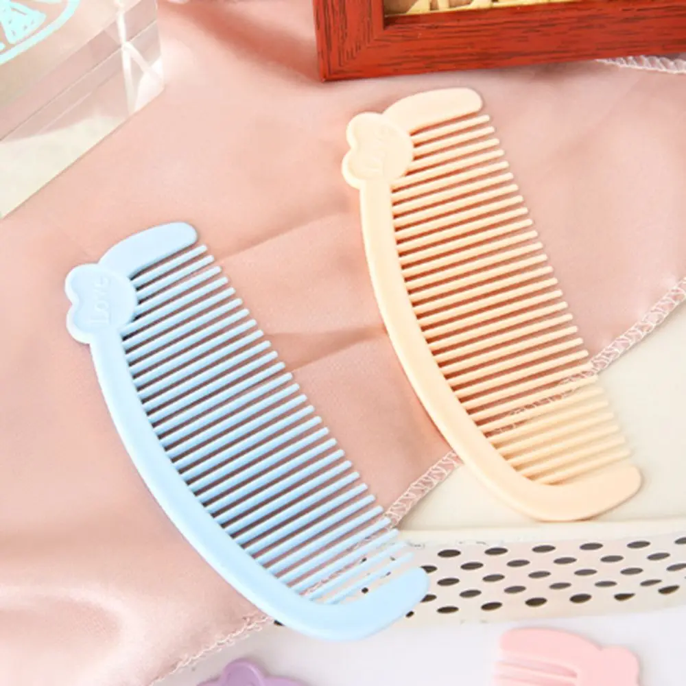 Child Daily Care Hair Care Mini Comb Love Smooth Cute Hair Comb Portable Cute Kids Hair Brush Children/Kids