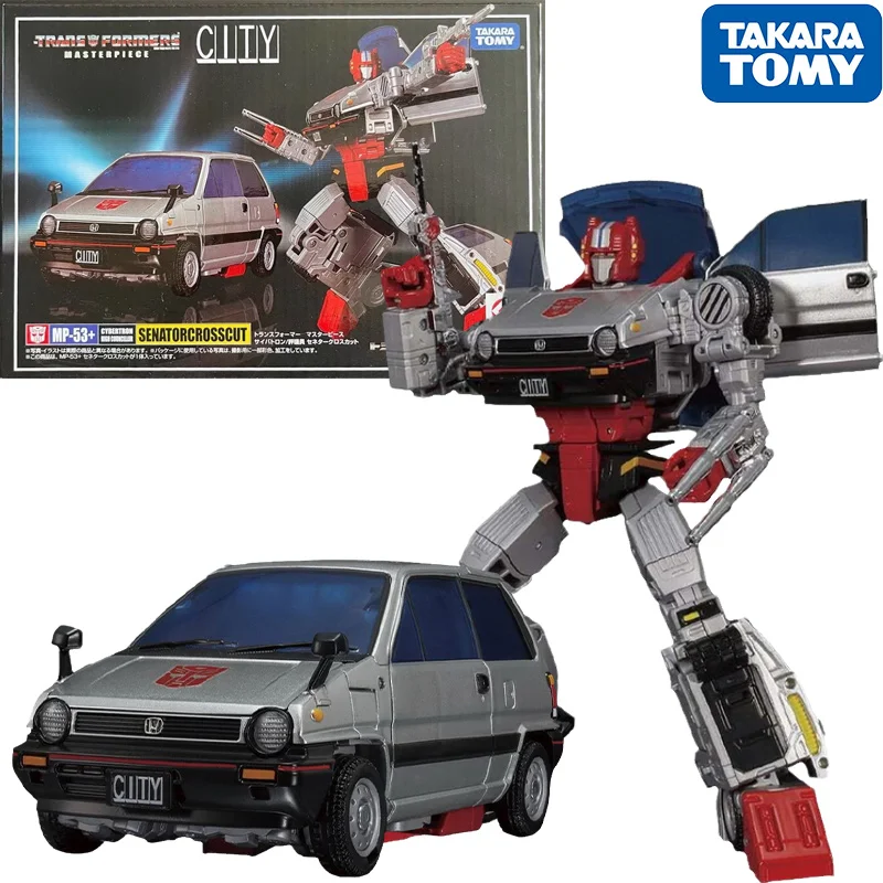 In Stock Original Takara Tomy Transformers Masterpiece MP-53+ Crosscut Robot Anime Figure Action Model Collectible Toys Gift