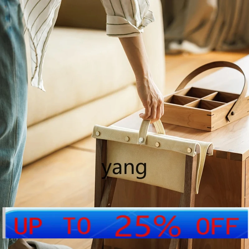 

LH Cherrywood Maza Solid Wood Foldable and Portable Log Home Folding Stool Black Walnut Outdoor