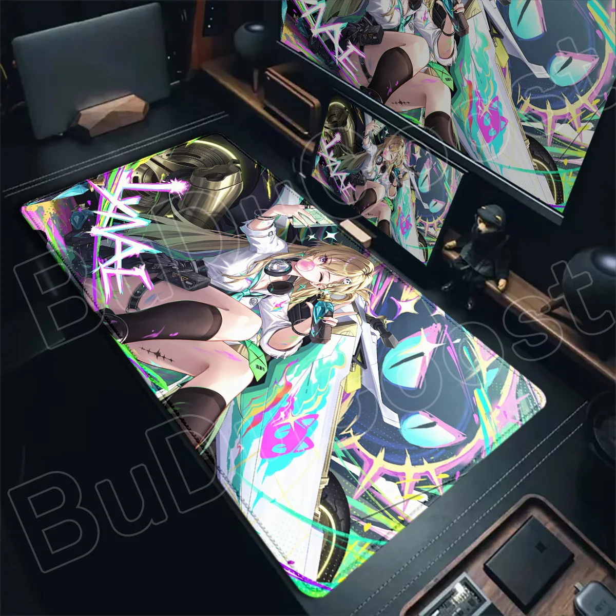

HD Printing Rubber Computer Mousepad XXL Kawaii Game Anime Wuthering Waves Lynae Mornye Keyboard Mat Large Laptop Desktop Carpet