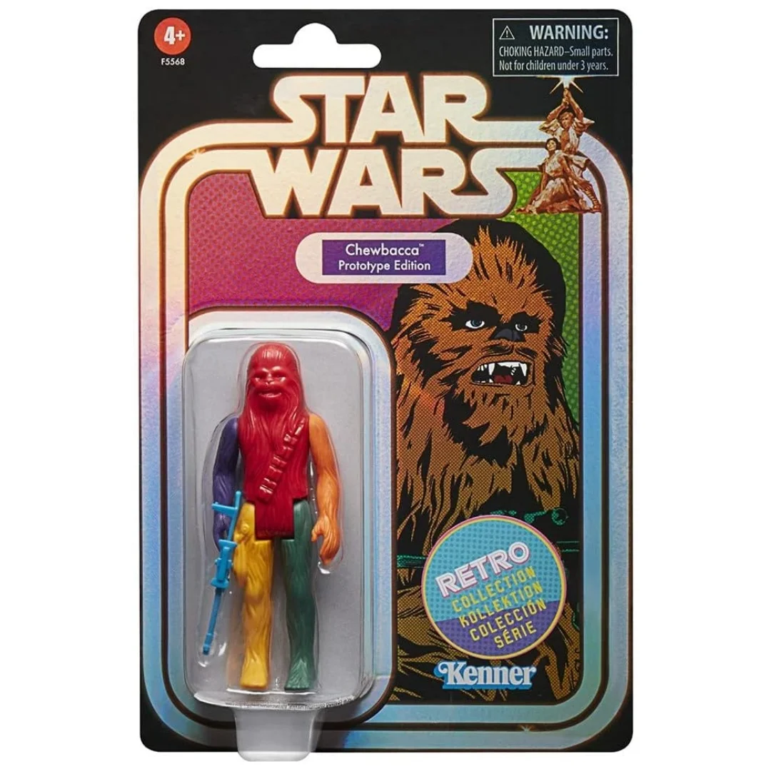 6-色ランダム-1-個ハスブロ-スターウォーズ-レトロコレクション-チューバッカ-プロトタイプ版-375-インチ-アクションフィギュアおもちゃ
