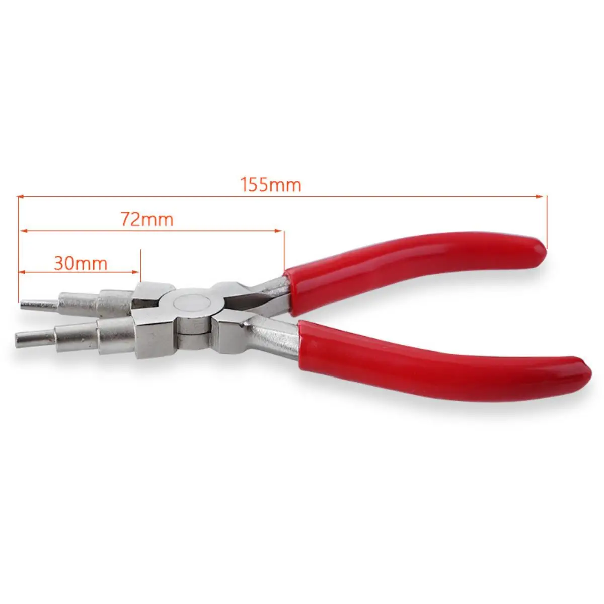 Six-section wire winding pliers, work/handmade DIY six-in-one jewelry pliers, wire winding hand tools for electricians