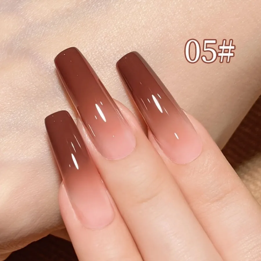 لوحة MORDDA 9 ألوان جديدة من الحرير لغسل الطرق - غراء الوسادة، تشبع عالي، غراء طلاء أظافر شبه صلب متعدد الاستخدامات،