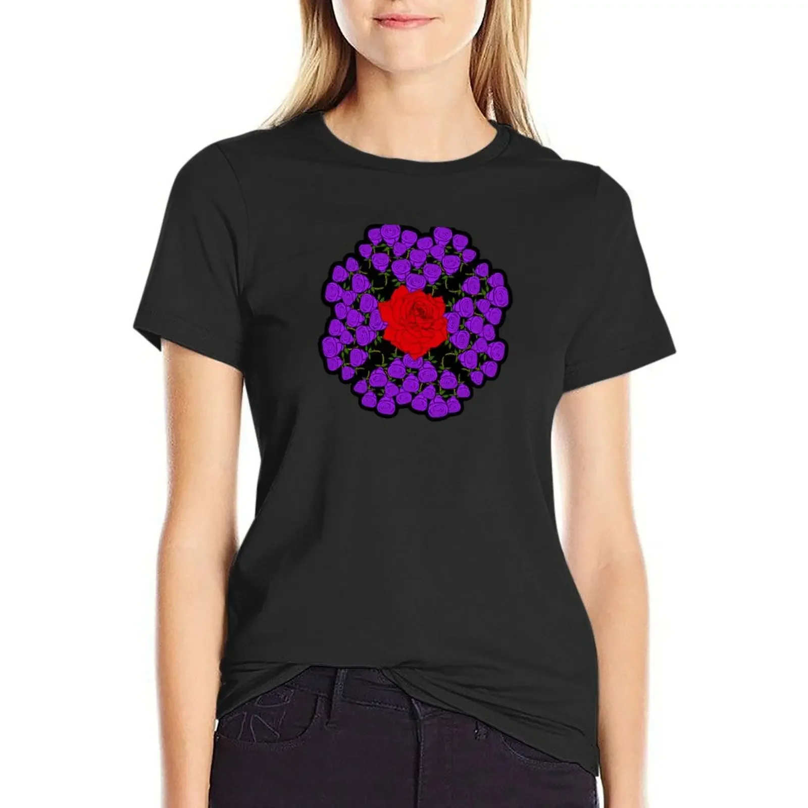 

Sashley Strong T-Shirt plus size tops Short sleeve tee kawaii clothes cute t-shirts for Women