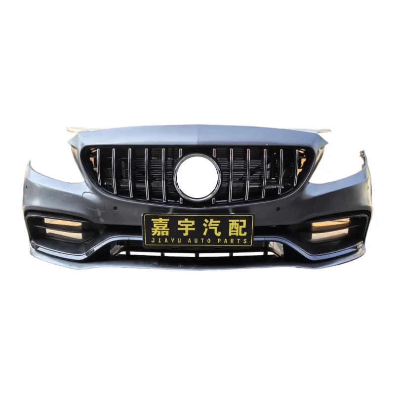

Original Used for Mercedes Benz C63 AMG W205 Front Bumper Assembly with Radiator Premium Car Bumper