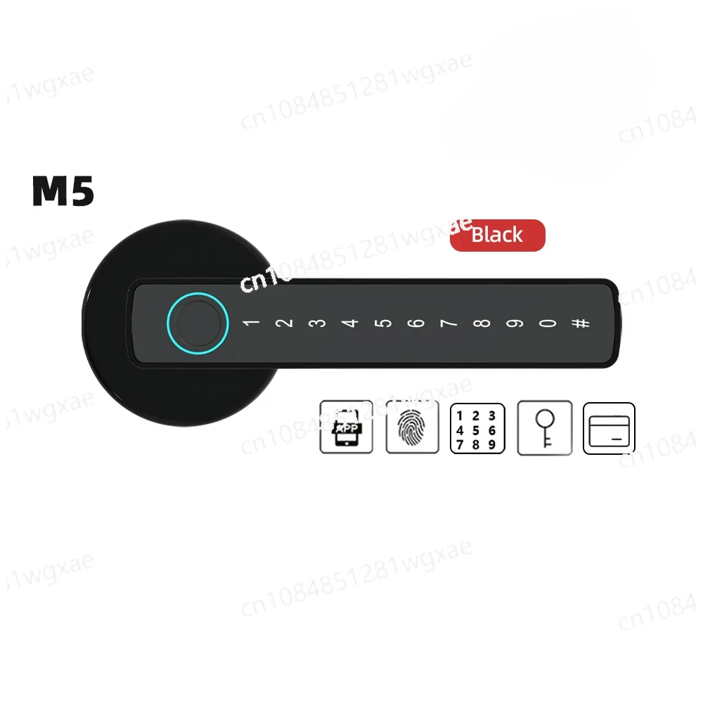 

Fingerprint Door Lock with Password/key/IC Card/smart Life/tuya Application Unlocking Digital Electronic Lock