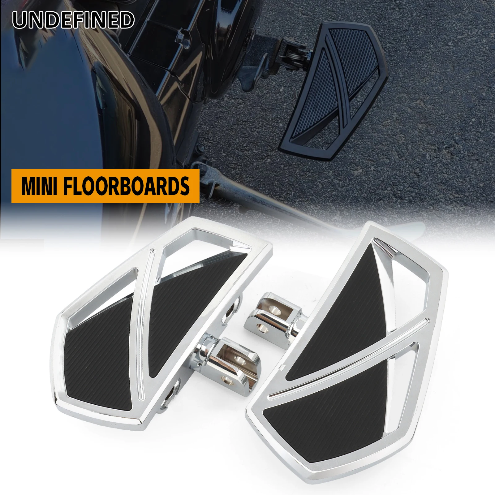 

Motorcycle Mini Floorboards Front Rear Foot Pegs For Can-Am Spyder RS RS-S Honda CB1000R CBR600F4I Suzuki GSX-R750 M50 Boulevard