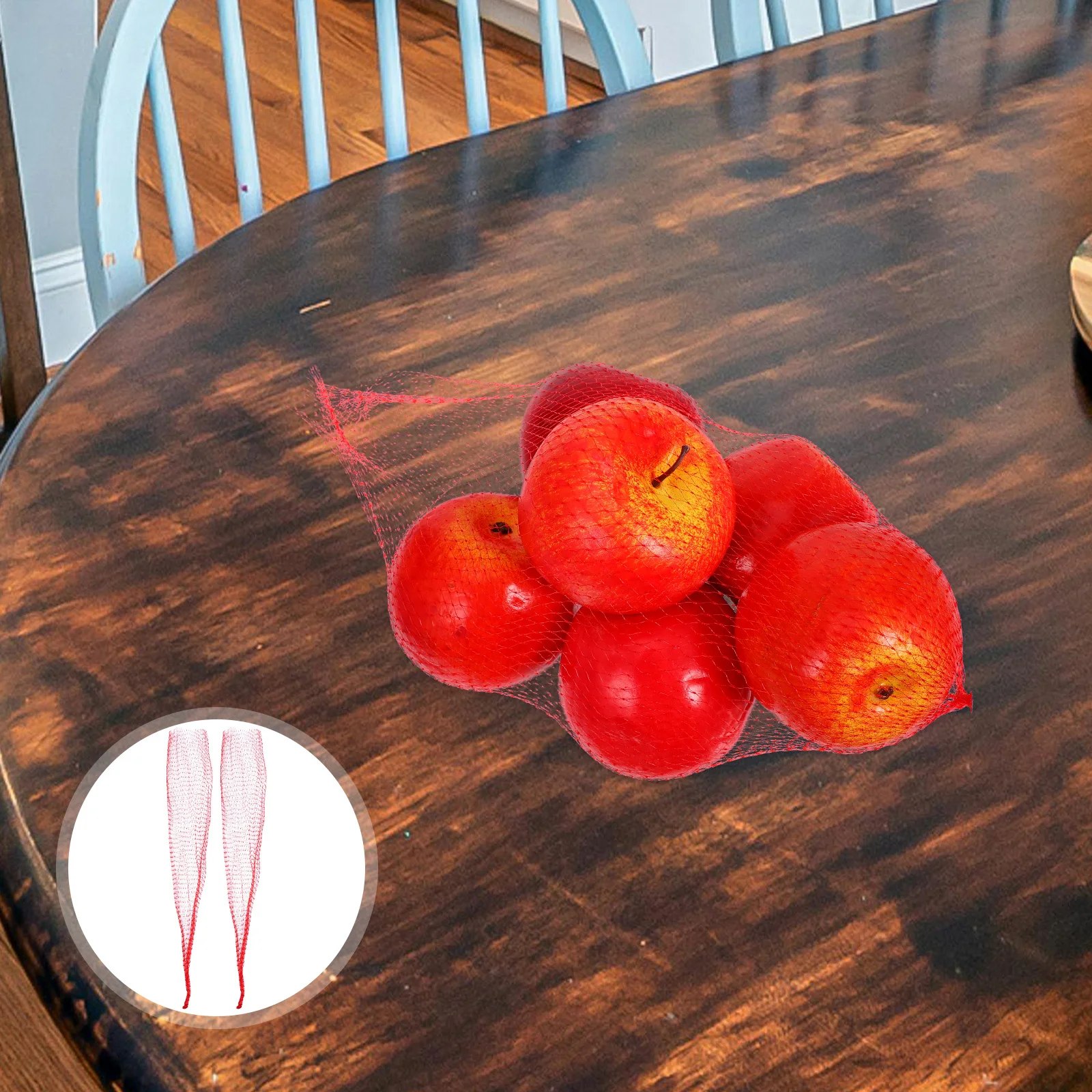 50 قطعة أكياس تخزين شبكية لتغليف الثوم للبيض والفواكه والخضروات والبصل والبطاطس كيس تسوق حامل إنتاج قابل لإعادة الاستخدام #1