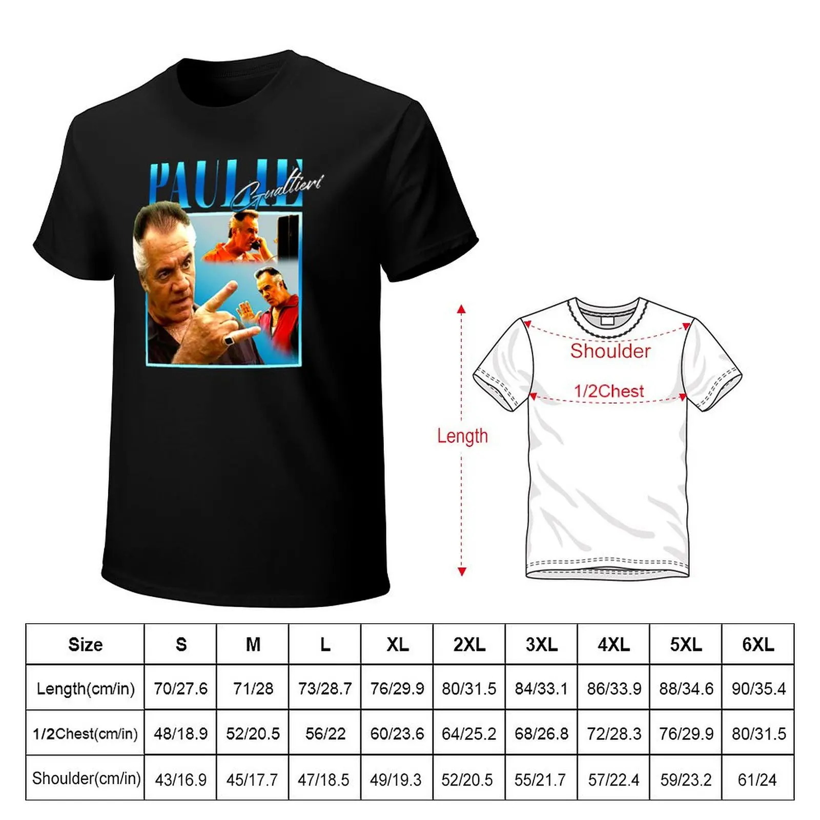 Paulie-Gualtieri-Homage T-Shirt customs plus sizes cute clothes t shirt for men