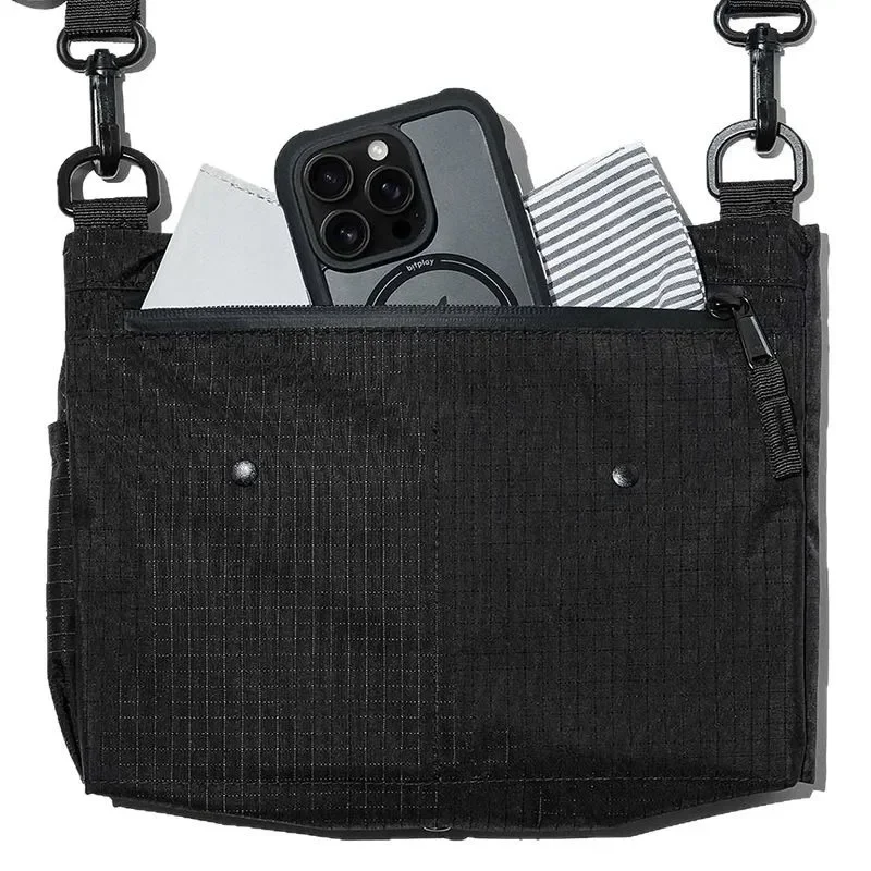 

New shoulder bag, outdoor cycling sports Fidlock magnetic buckle fixed lightweight messenger bag 2L capacity