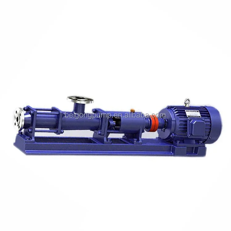 YUNYI High Efficiency Progressive Cavity Helical Mono Screw Pump 3HP & 4HP Electric Concrete Pump Screw Hot Sale OEM Application
