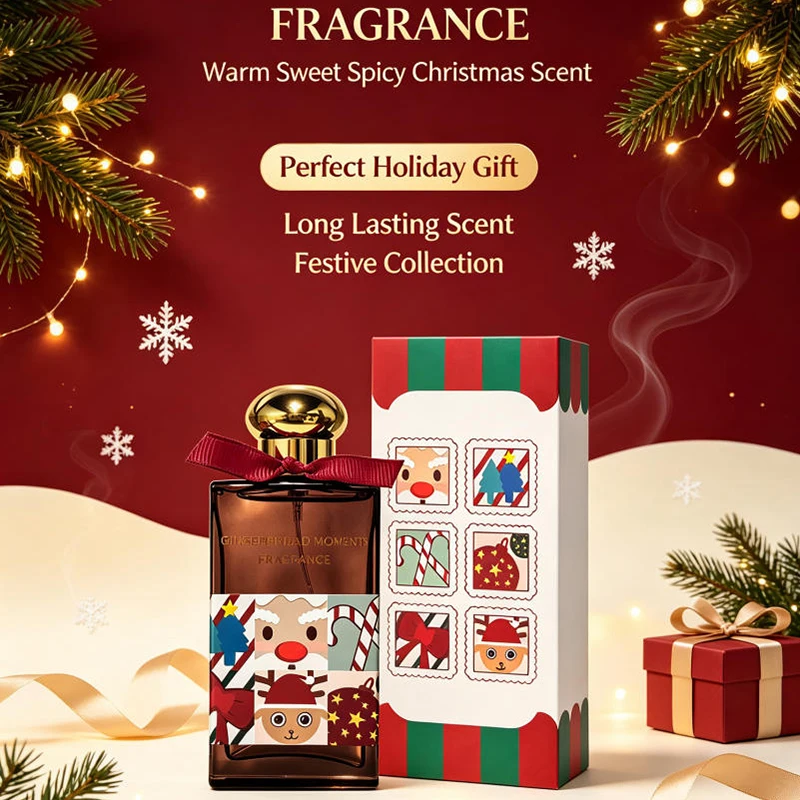 Sweet Gingerbread Gourmand Perfume 50ml Fresh Jasmine Caramel Eau De Toilette Long-lasting Perfume For Women Date Perfume Gift view 5
