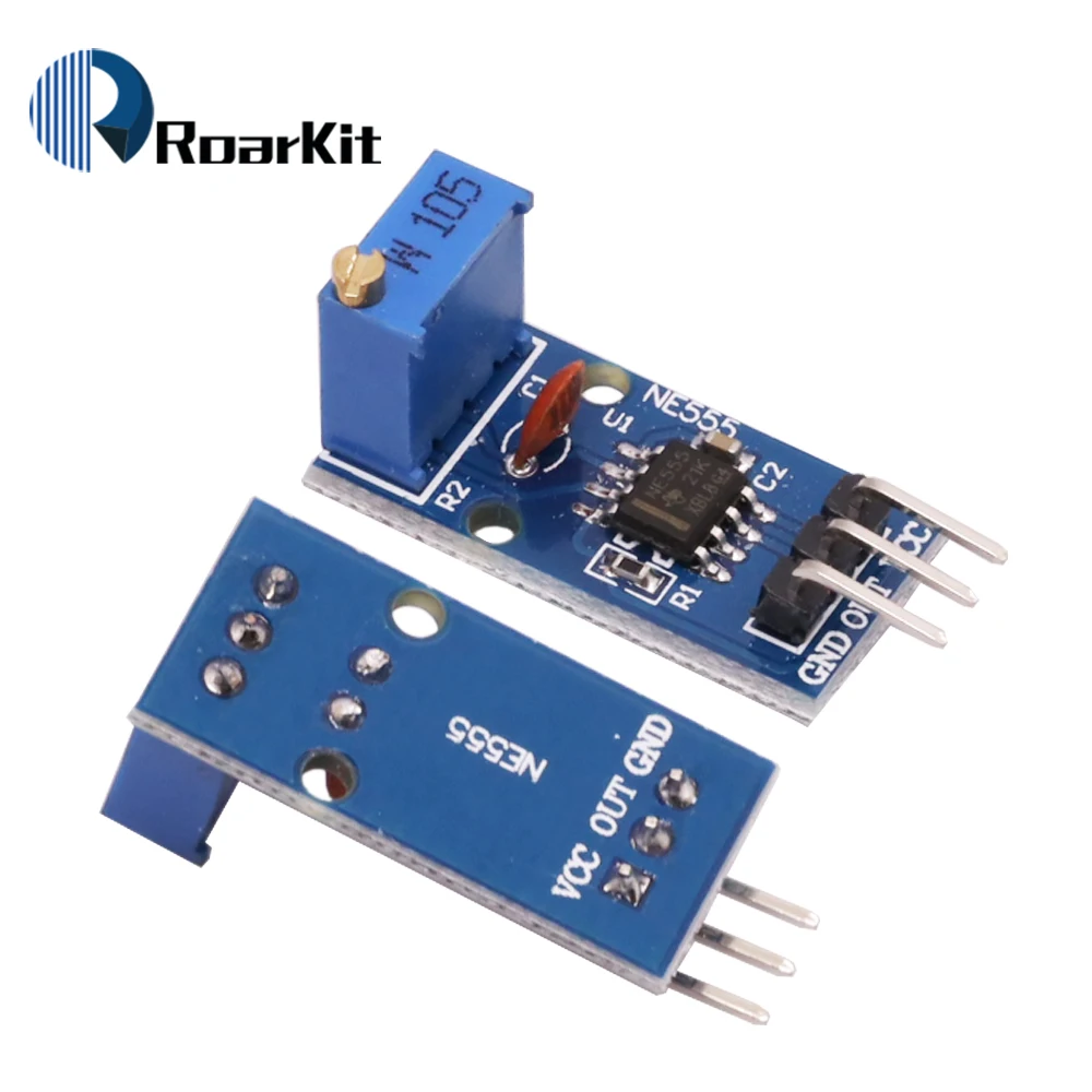 DC 5V 12V NE555 rezystor regulowany moduł generatora impulsów częstotliwości pojedynczy kanał wyjściowy dla Arduino Smart Car