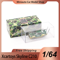 In Stock Tuoyi 1/64 Skyline C210 Universe 30th Anniversary Commemorative Edition Simulation Alloy Model Custom Children Toy Gift