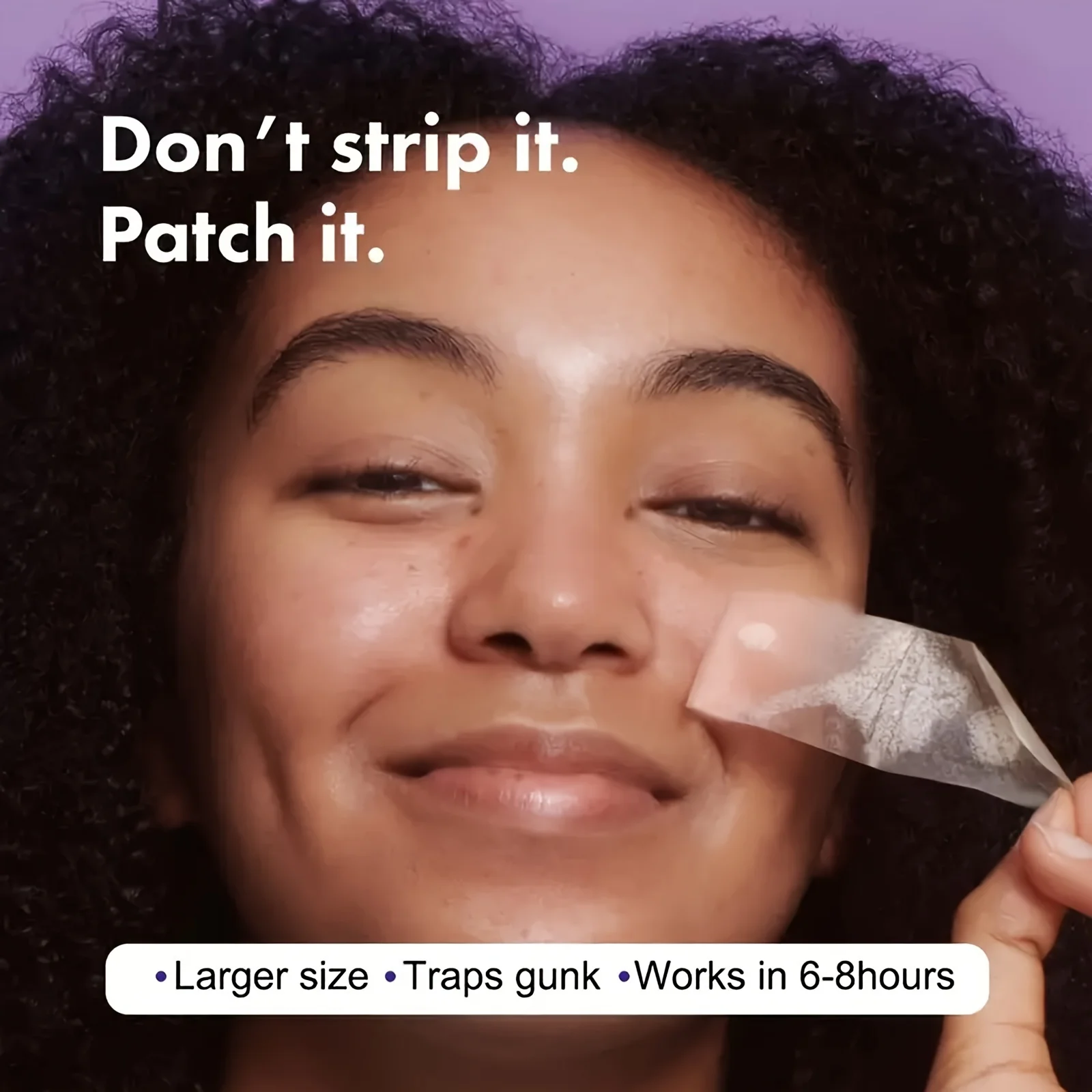 Extra Large 30-Count Hydrocolloid Acne Patches - Alcohol-Free, Fragrance-Free Spot Stickers For All Skin Types, Cleansing Pimple