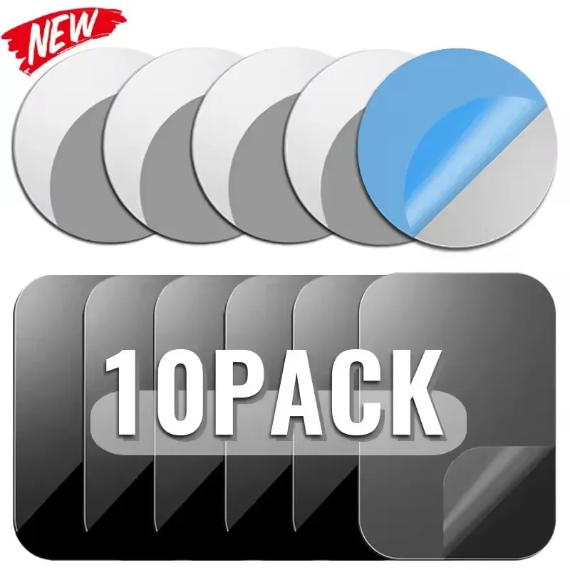 

5/10 шт. тонкая магнитная металлическая пластина для автомобильного держателя телефона, железный лист, наклейка на диск, планшет, стол, кронштейн для мобильного телефона, магнитная наклейка