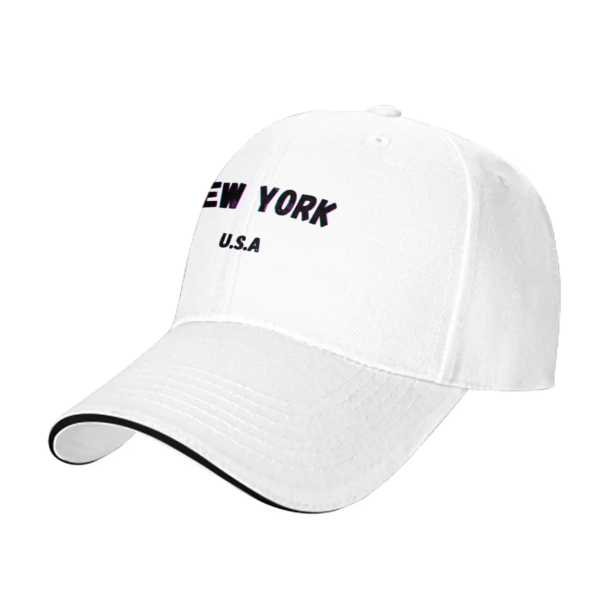 

Summer New Men's And Women's Baseball Caps NEW YORK Letter U Truck Cap Peaked Cap Creative gifts