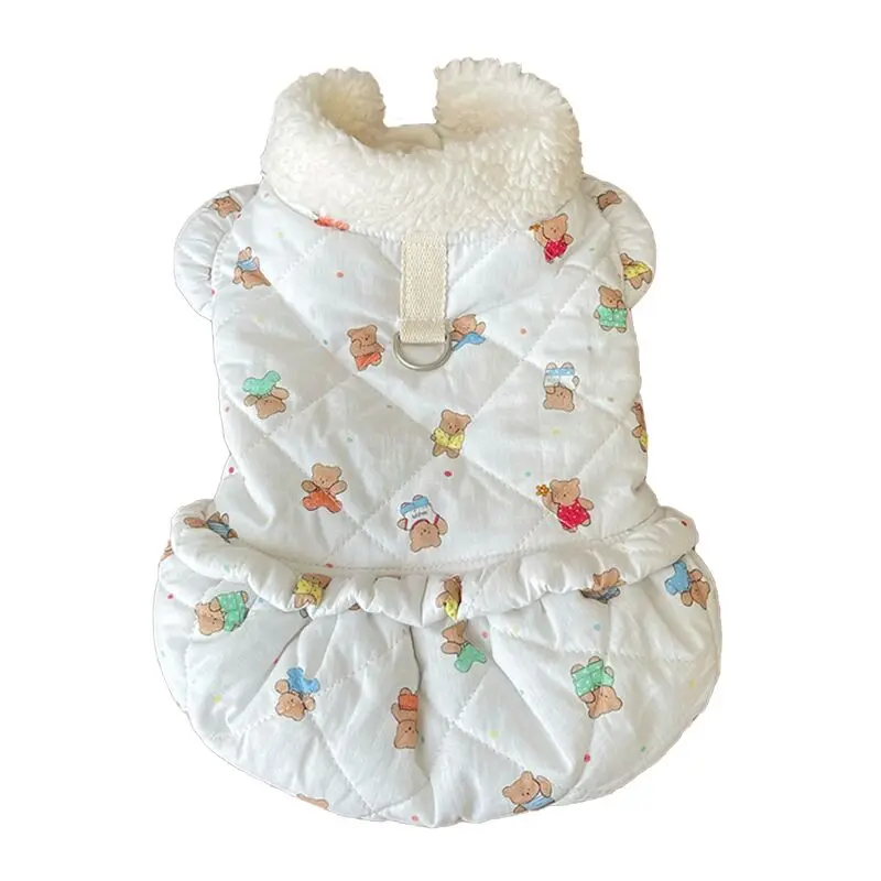 

Small Dog Winter Coat Cat Yorkshire Terrier Maltese Clothes Pomeranian Bichon Poodle Schnauzer Pet Clothing Puppy Dog Costumes