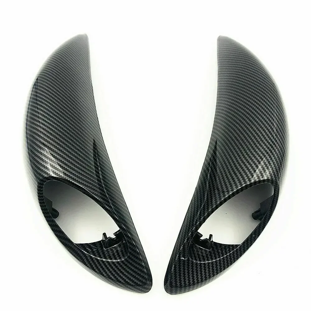 For SUZUKI Hayabusa GSX1300R 2008-2020 Carbon Fibre Color Upper Front Nose Headlight Scoop Rear Turn Signal Fairing image 3