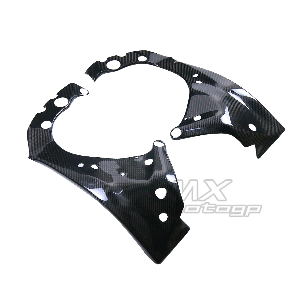 

Carbon Fiber Frame Covers Side Panels Protectors For YAMAHA YZF R1 R1M YZF-R1 2015-2024 YZFR1 MT10 FZ10 Motorcycle Frame Guard
