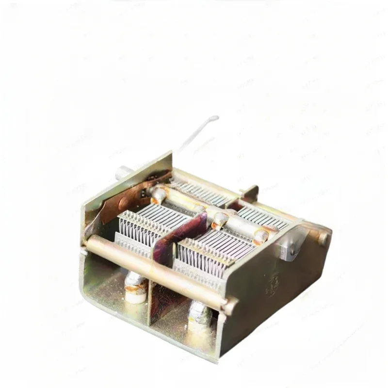 Original Dismantled Dual Variable Capacitor, 2*15PF To 500PF ， For Radio Instrument Circuit Tuning Accessories