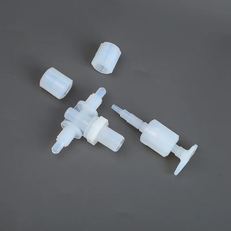 PFA Needle Valve Semiconductor Trough Chip Cleaning Machine Wafer Equipment Corrosion-resistant Pfa Needle Valve