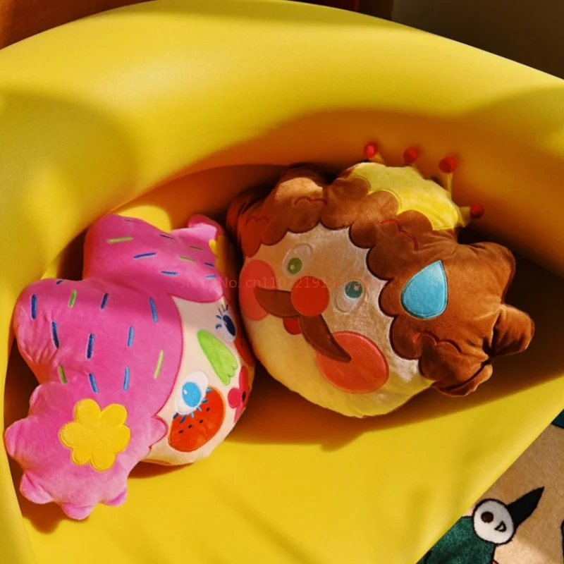 Nouveau Uodycoco roi Dudu fille oreiller Kawaii dessin animé en peluche oreiller pour salon canapé cadeau d'anniversaire en peluche jouet