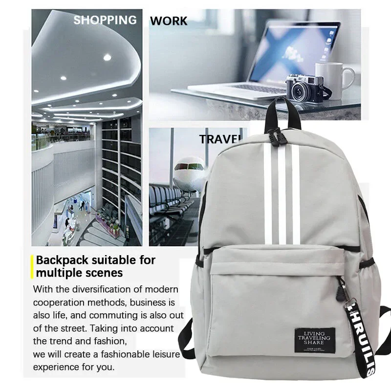 Ransel Pria Olahraga Ransel Ransel Perjalanan Bebas Ongkos Kirim