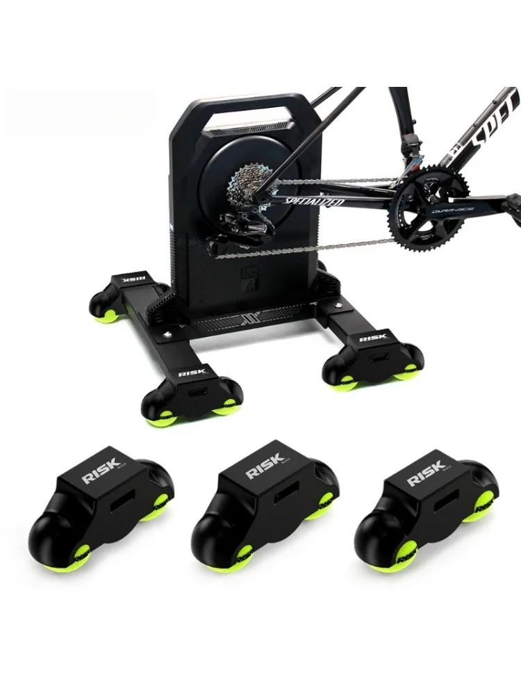 AliExpress NONE Bike Smart Trainer Rocker Base Buffer Foot Pads Shock Absorbing Tennis Ball Feet Trainer Stability Mat for X2 / X2 MAX / XX PRO