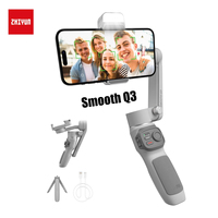 ZHIYUN SMOOTH Q3 Handheld Gimbals 3 Axis Smartphone Gimbal Stabilizer for iPhone 14 Pro Max Xiaomi Huawei DJI OM 6